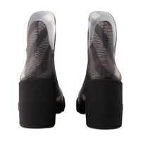 Burberry Lf Marsh Heel Ankle Boots