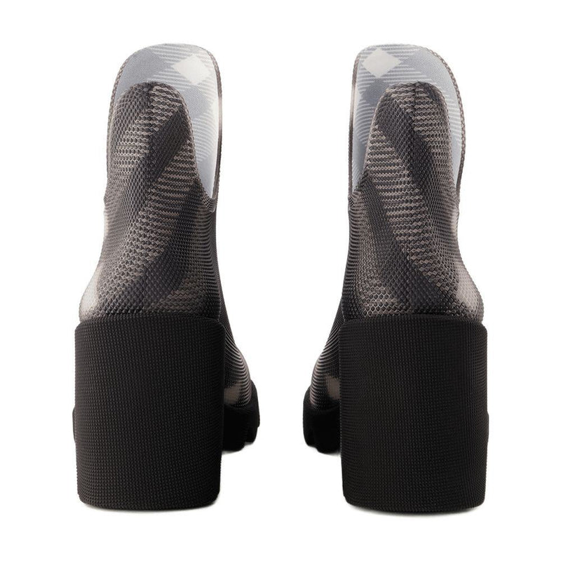 Burberry Lf Marsh Heel Ankle Boots