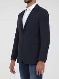 Blue Wool Jacket