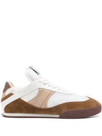 Chloé Chloé Kick Suede And Recycled Tissue Sneakers