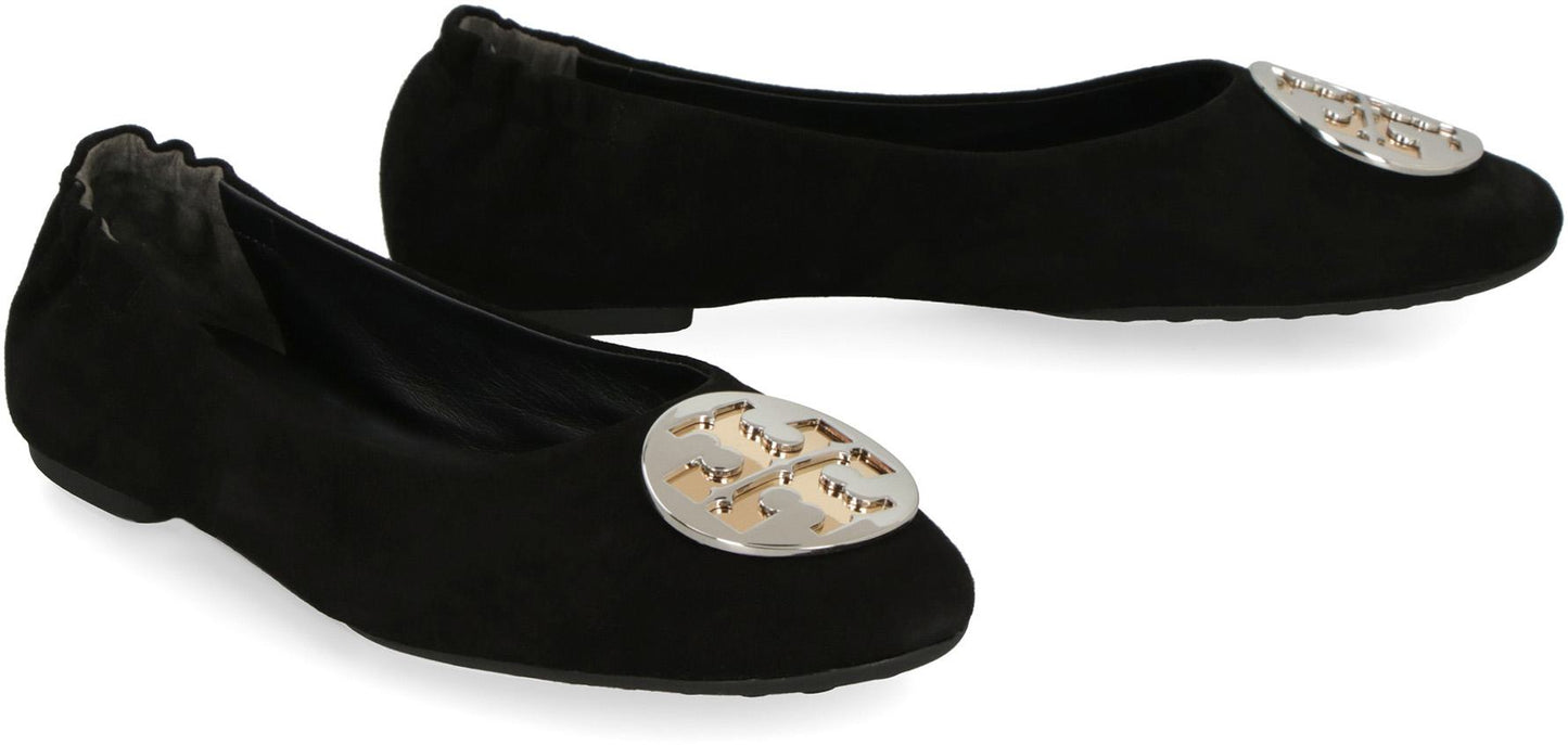 Tory Burch Claire Suede Ballet Flats