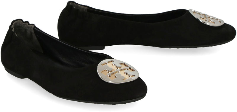 Tory Burch Claire Suede Ballet Flats