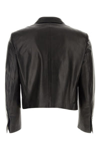 Salvatore Ferragamo Leather Jackets