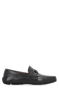 Salvatore Ferragamo Byte Leather Loafers