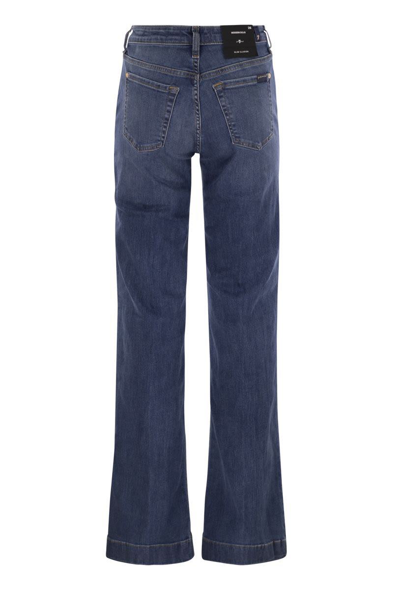 7 For All Mankind Modern Dojo - High-Waisted Flared Jeans