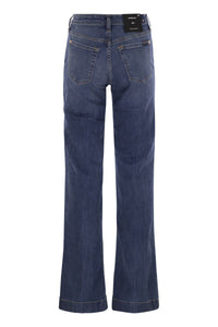 7 For All Mankind Modern Dojo - High-Waisted Flared Jeans