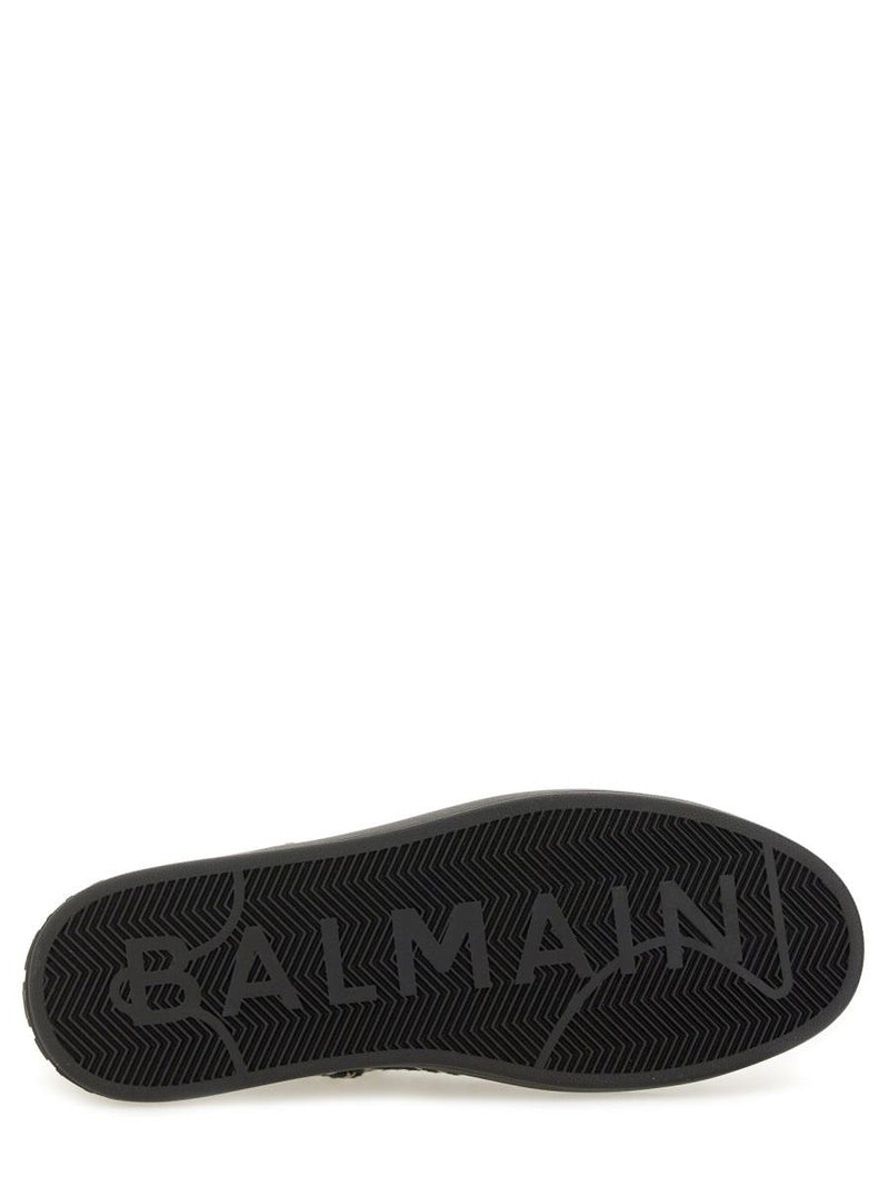 Balmain Jacquard "B-Court" Sneakers