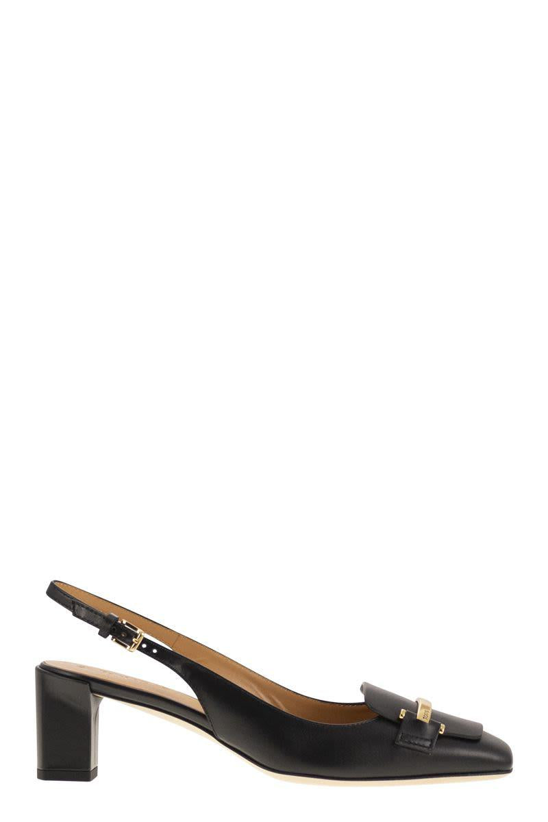 Tod'S Slingback Leather Décolleté