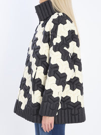 Black And White Puffer Jacket