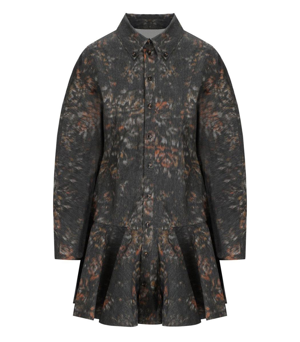 Ganni Phantom Floral Dress