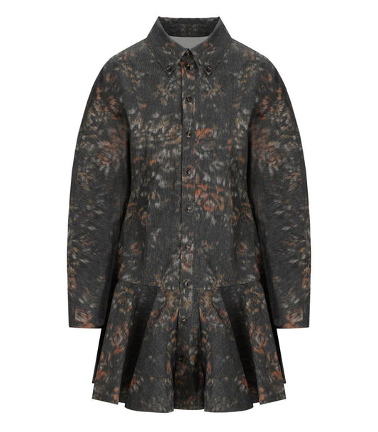 Ganni Phantom Floral Dress