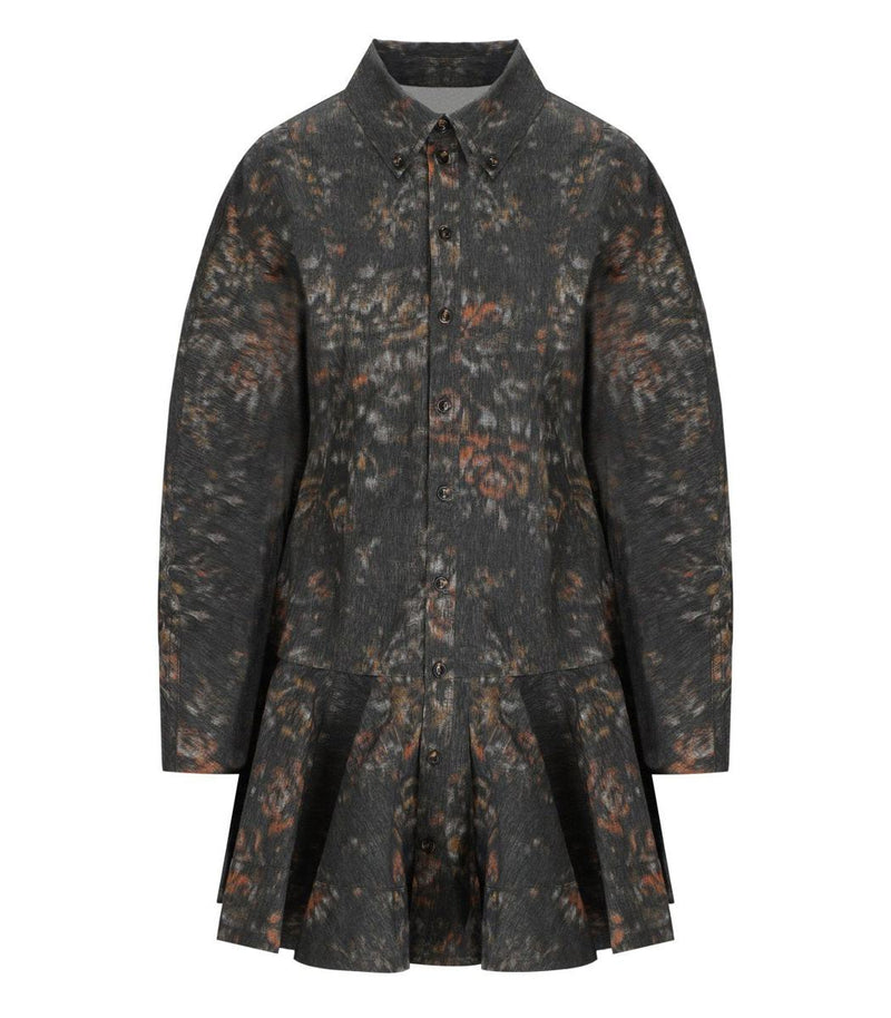 Ganni Phantom Floral Dress