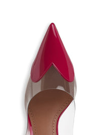 Alaïa Le Cœur Slingbacks In Patent Calfskin Shoes