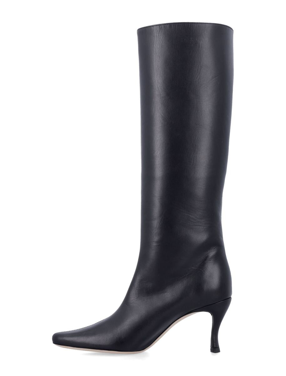 By Far Stevie 42 White Leather Boots