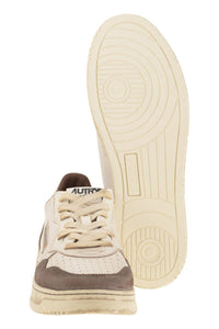 Autry Super Vintage - Leather Sneakers