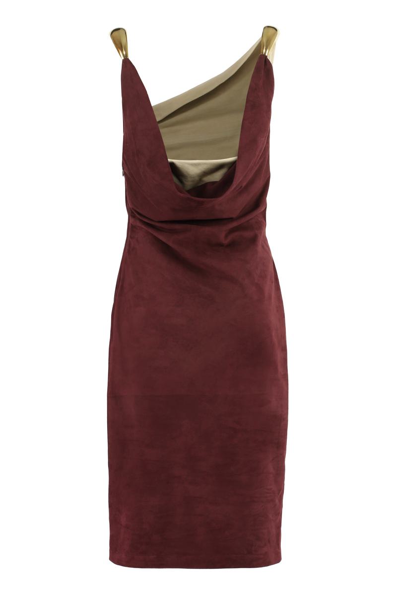 Bottega Veneta Suede Midi-Dress