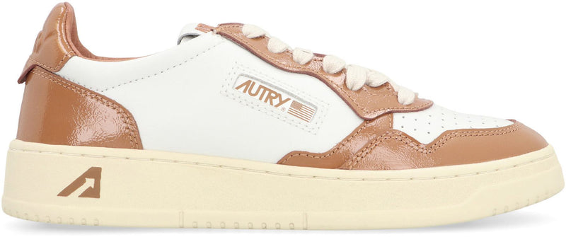 Autry Medalist Leather Low-Top Sneakers