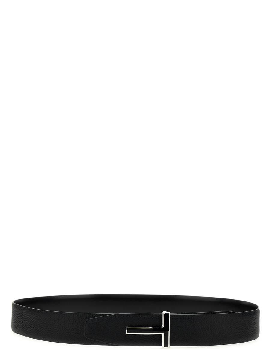Tom Ford Logo Leather Belt