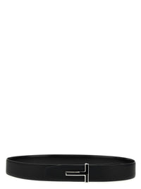 Tom Ford Logo Leather Belt