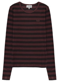 Ganni Long-Sleeved T-Shirt