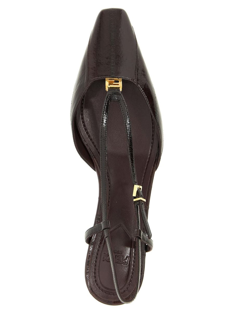Fendi 'Fendi Ffold' Slingback