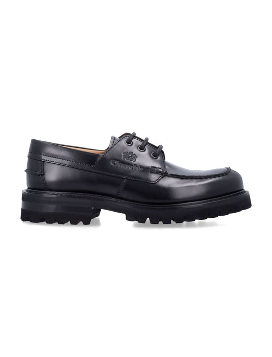 Church'S Pickering Black Leather Derby Shoes