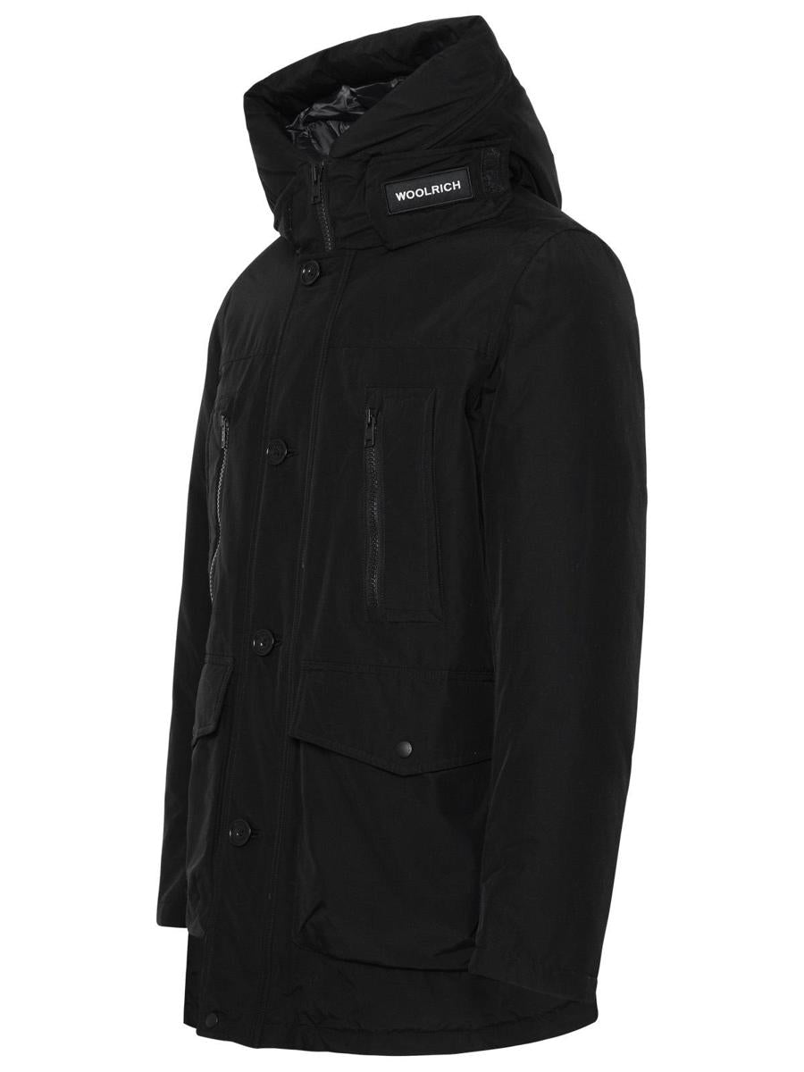 Woolrich 'Arctic Evolution' Black Ramar Parka