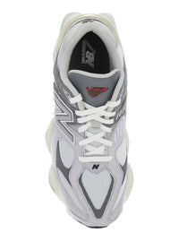 Grey Low Top Sneakers With Logo Detail On The Side In Suede And Tech Fabric Man