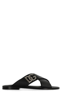 Dolce & Gabbana Leather Sandals