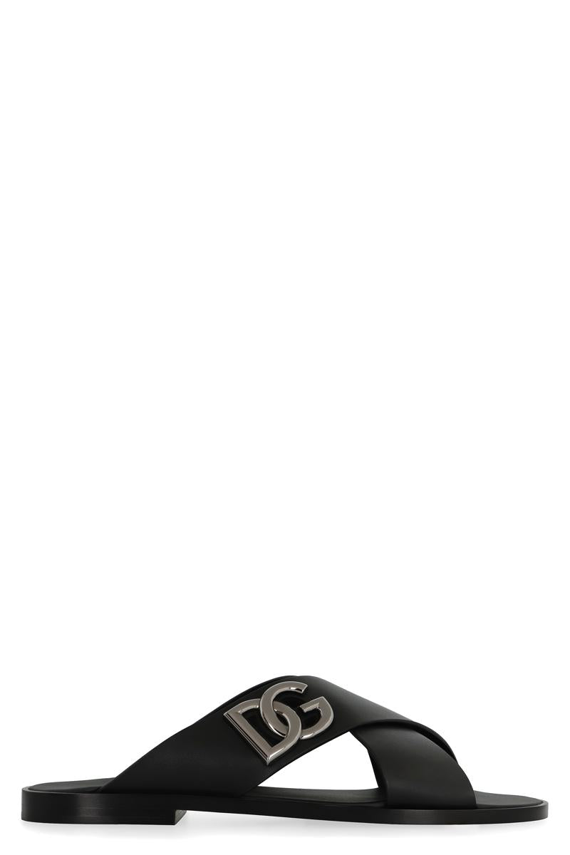 Dolce & Gabbana Leather Sandals