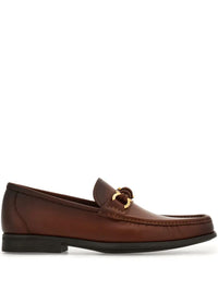 Salvatore Ferragamo Alain Leather Loafers With Hues Shoes