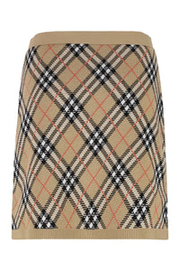 Burberry Knitted Mini Skirt