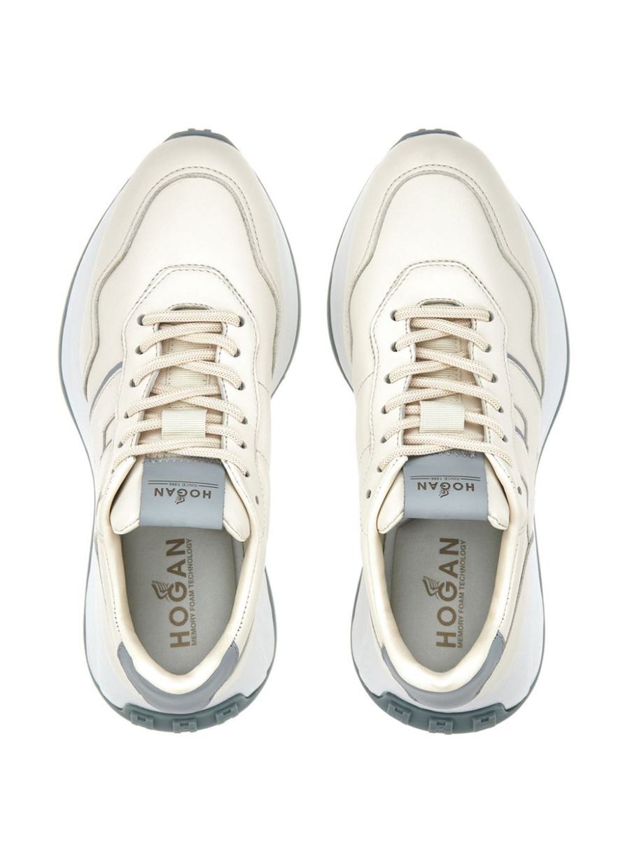 Hogan H641 Leather Sneakers Shoes