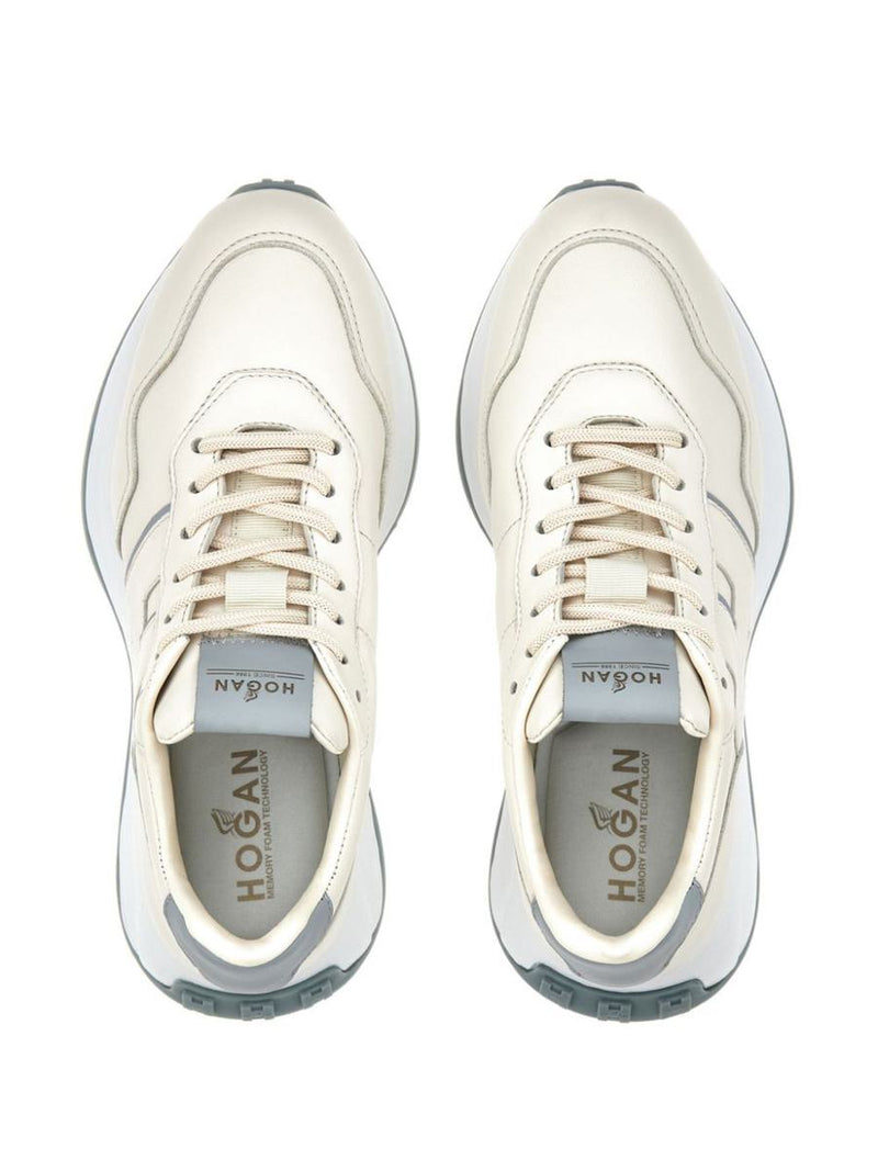 Hogan H641 Leather Sneakers Shoes
