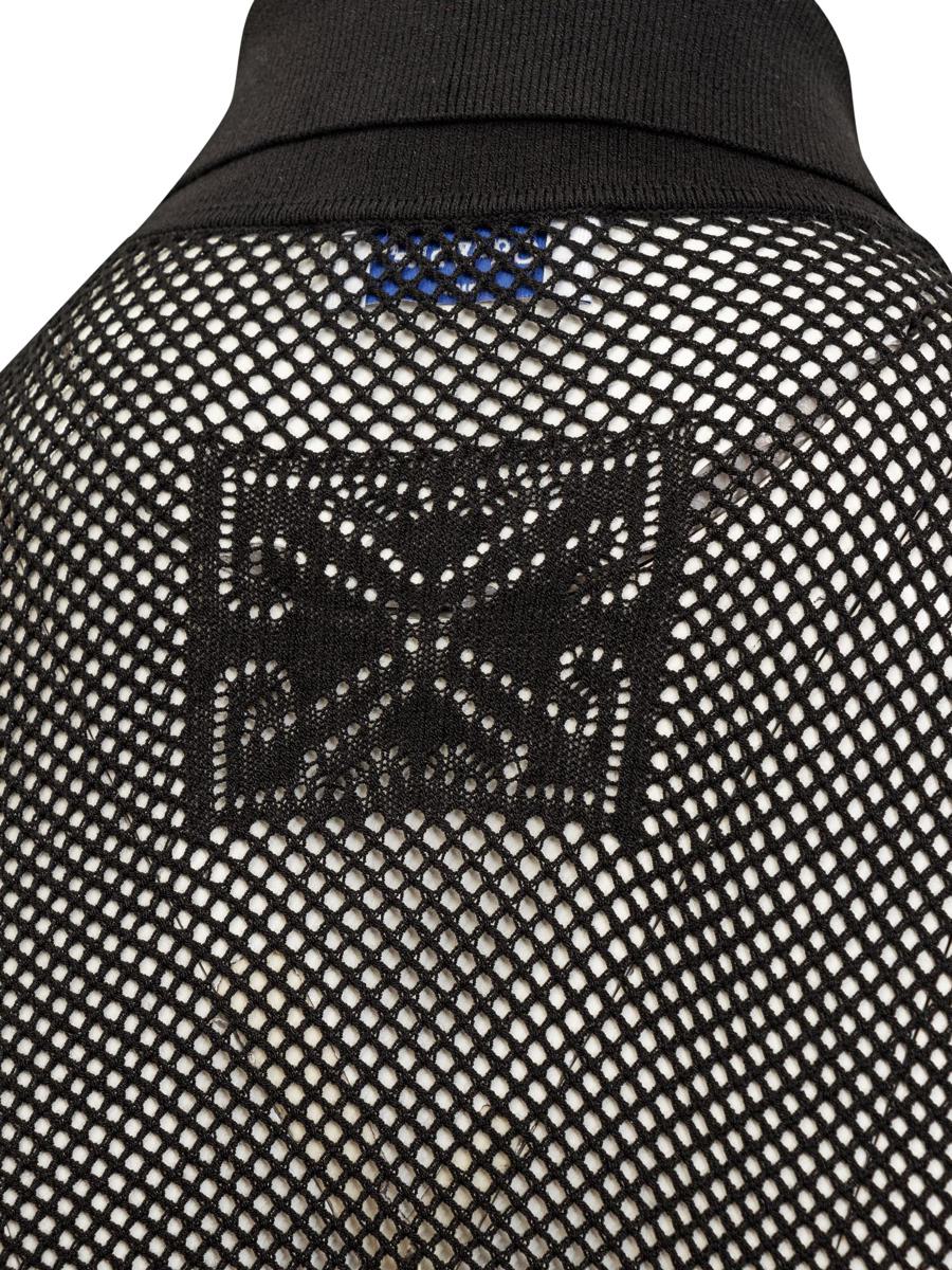 Off-White Mesh Mini Dress