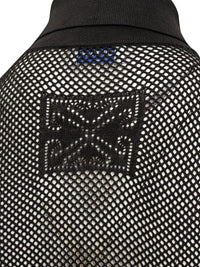 Off-White Mesh Mini Dress