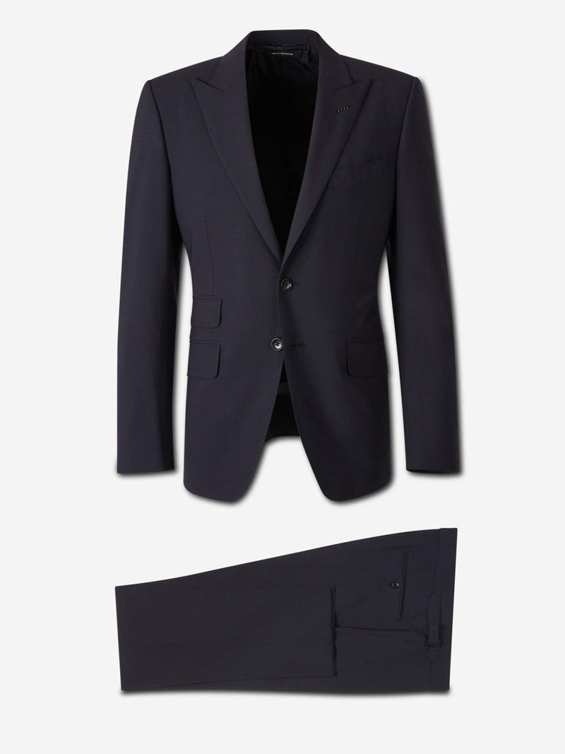 Tom Ford Plain Wool Suit