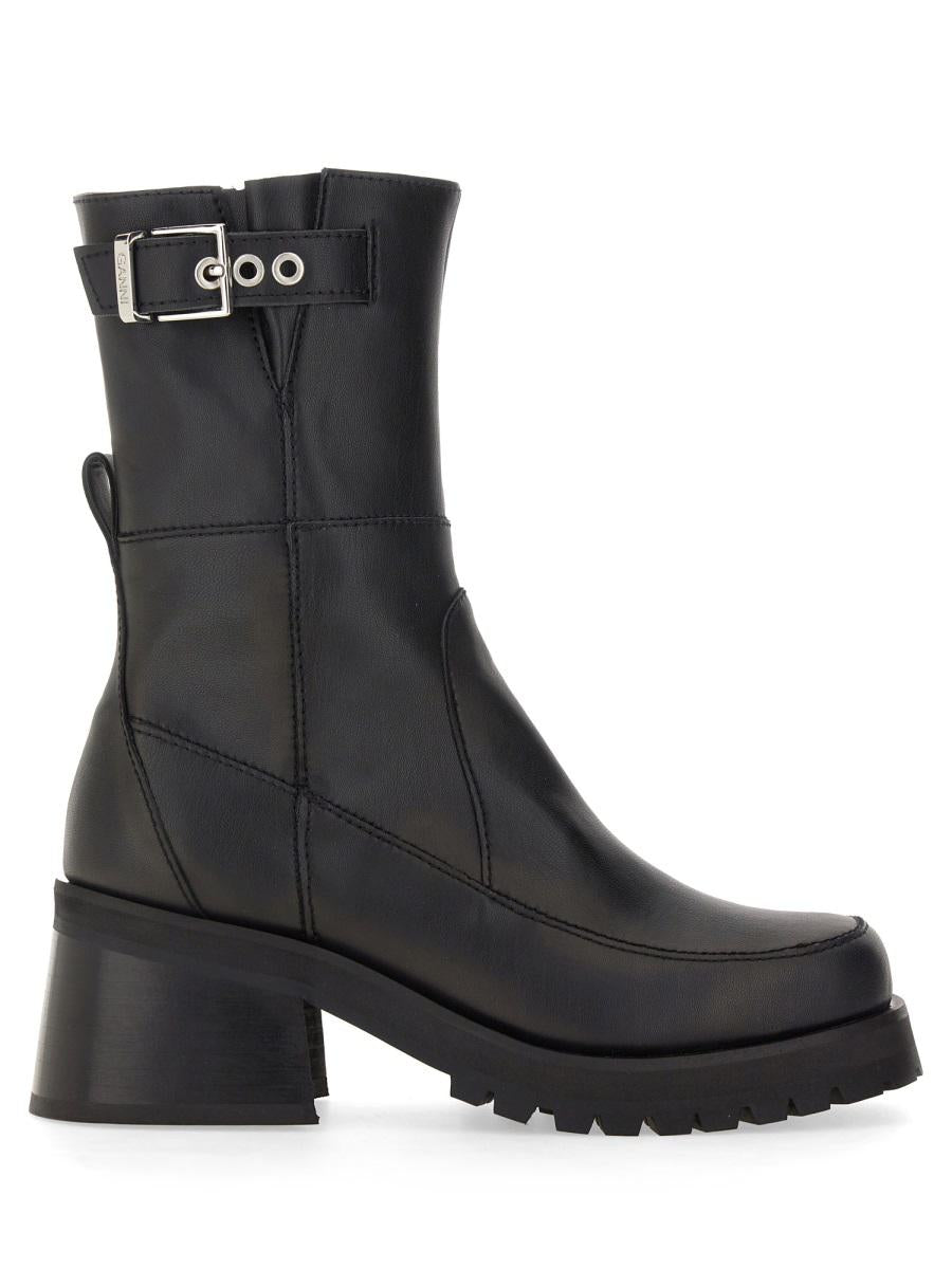 Ganni Buckle Boot