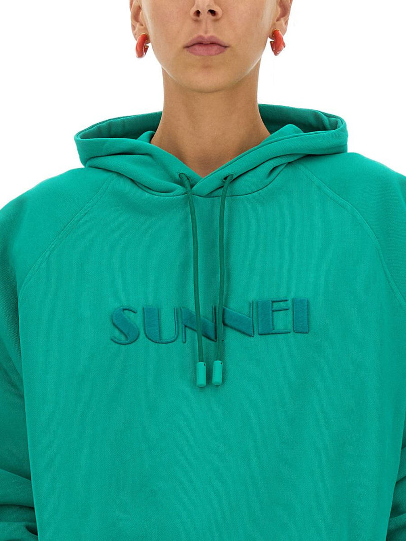 Sunnei Sweatshirt With Logo Unisex