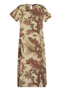 Weekend Max Mara Revere - Printed Silk T-Shirt Dress