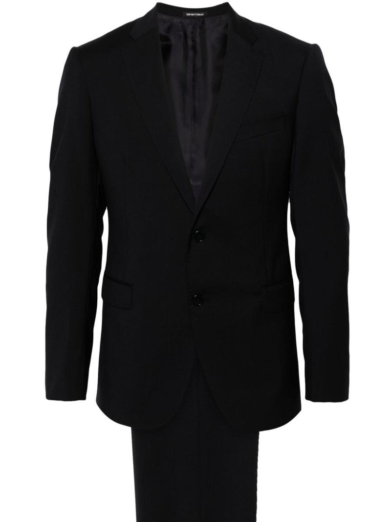 Emporio Armani Wool Single-Breasted Suit