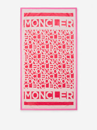Moncler Logo Reversible Towel