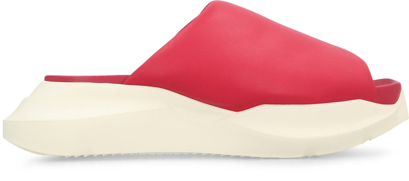 Rick Owens Geth Leather Slides