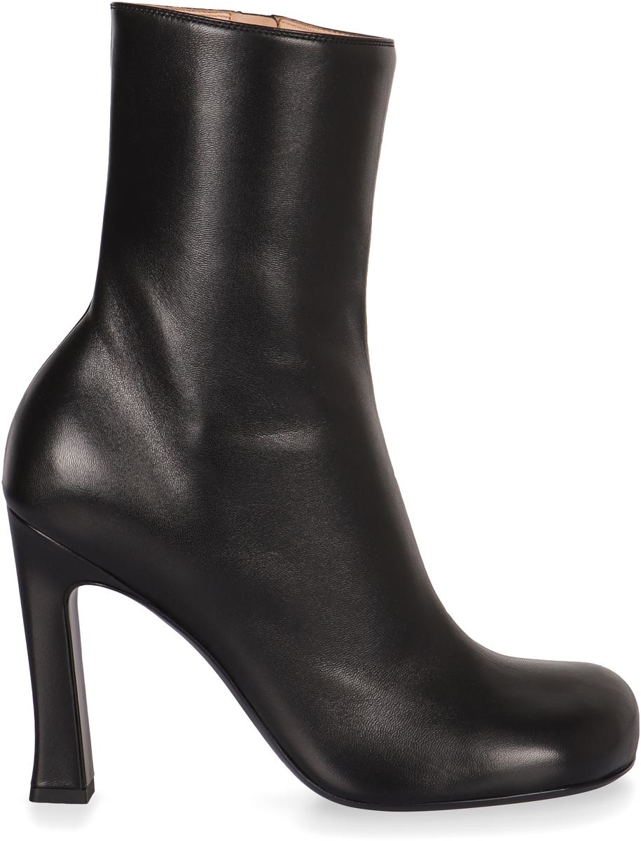 Bottega Veneta Nico Leather Ankle Boots