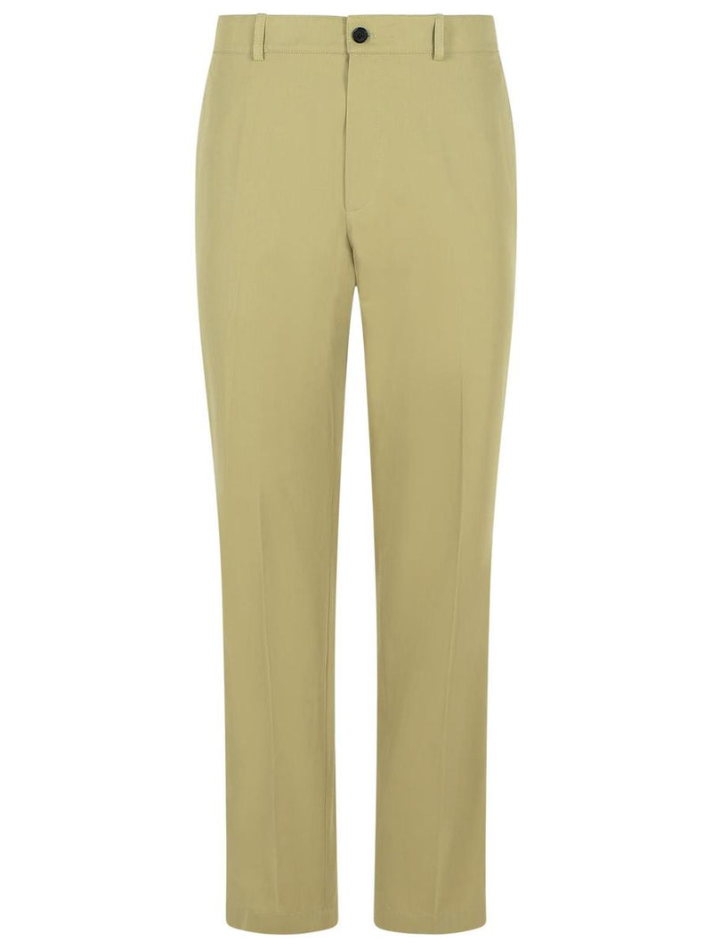 Burberry Green Cotton Pants