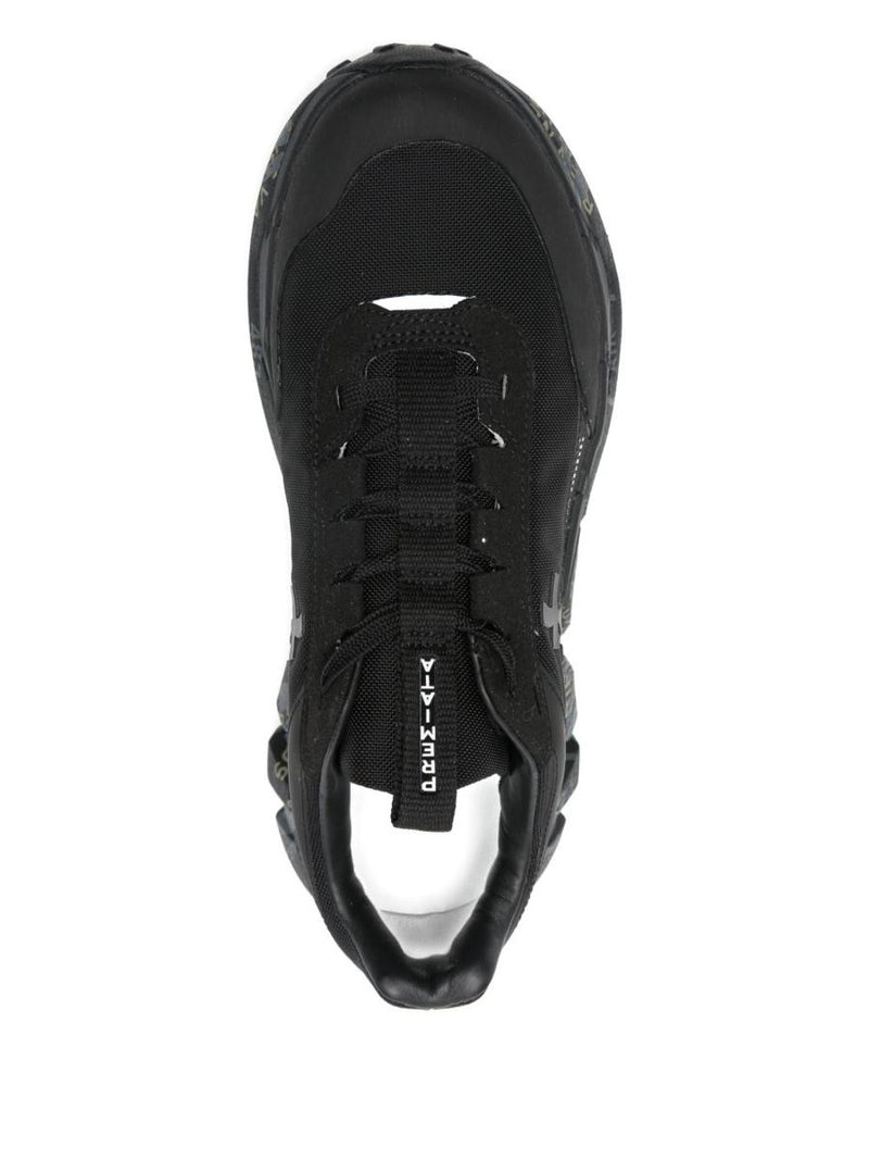 Premiata 'Devind' Sneakers In Black Leather