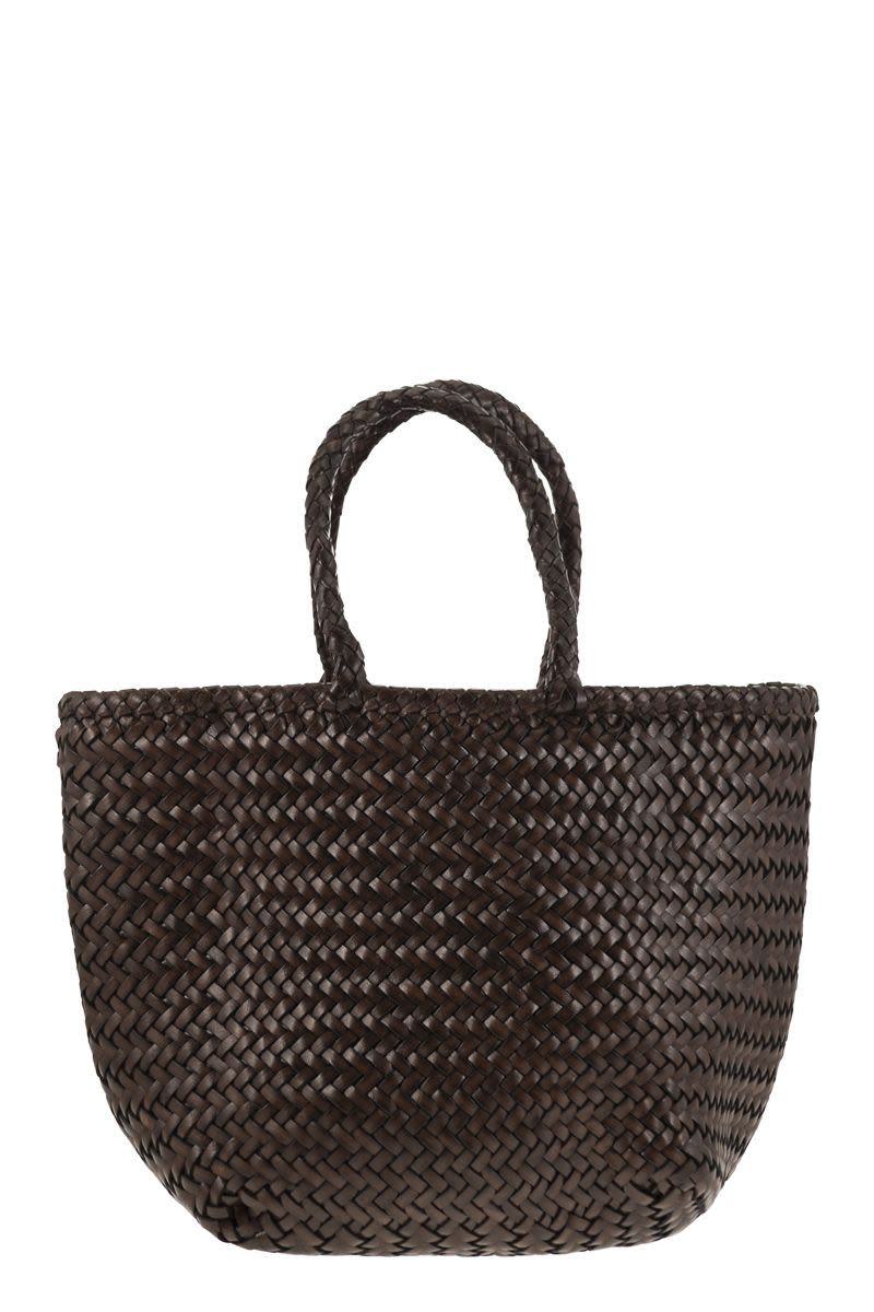 Dragon Diffusion Grace Basket Small - Woven Leather Bag