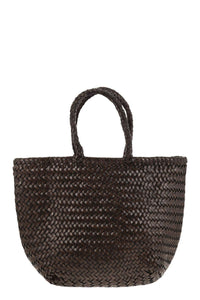 Dragon Diffusion Grace Basket Small - Woven Leather Bag