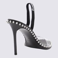 Alexander Wang Black Leather Sandals