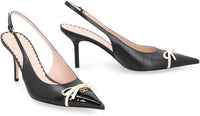 Valentino Garavani Leather Slingback Pumps